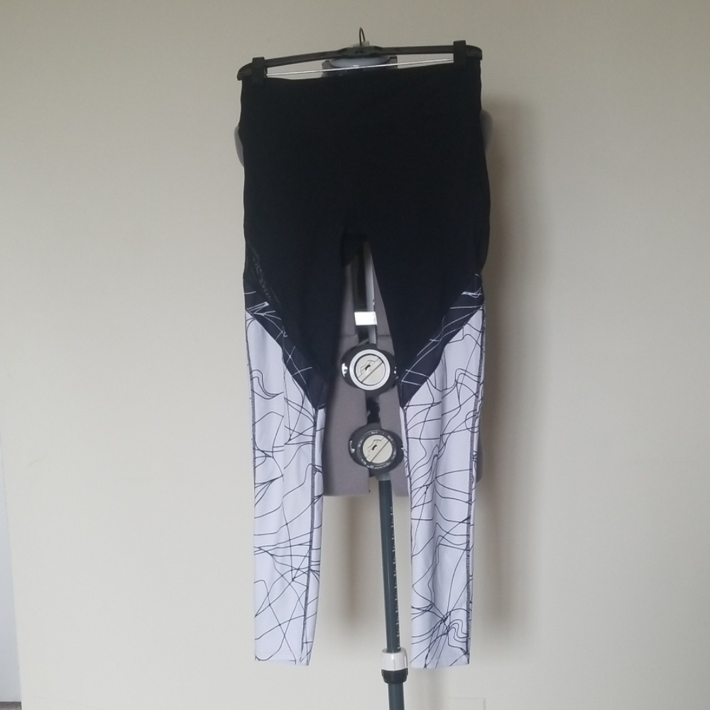 Marble Detail Workout Leggings